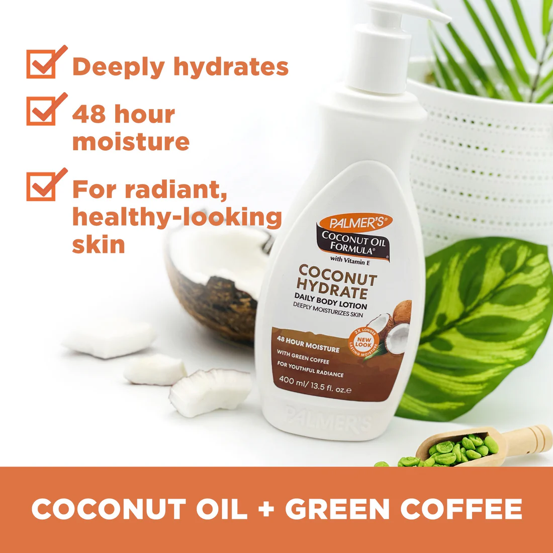 Palmer's Coconut Hydrate Daily Body Lotion | Coconut Oil Body Lotion - Image 5