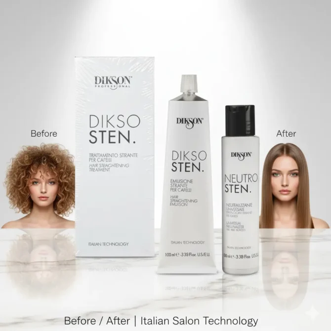 Dikson Hair Relaxer Treatment for Straight Hair | Silky & Frizz-Free - Image 2