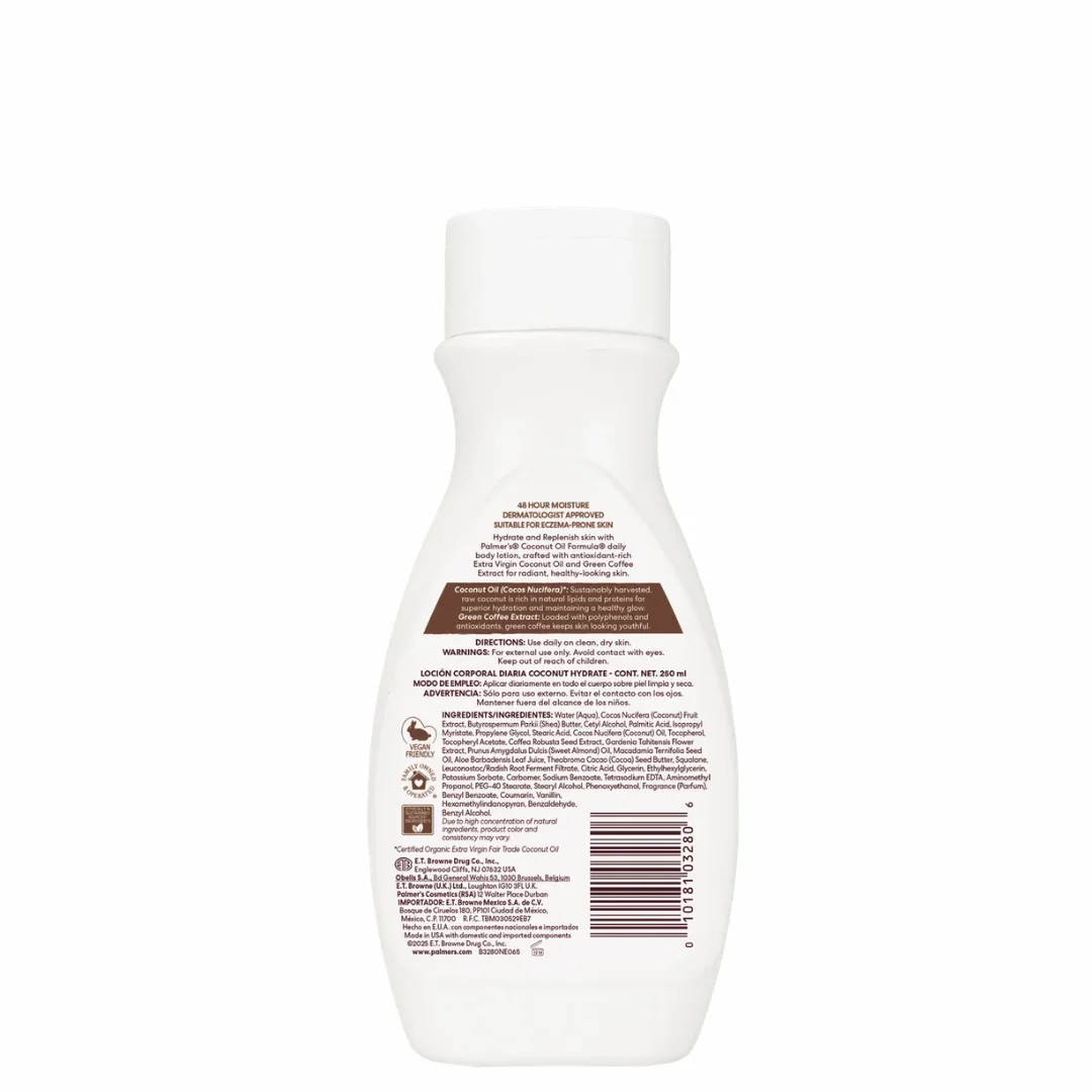 Palmer's Coconut Hydrate Daily Body Lotion | Coconut Oil Body Lotion - Image 3