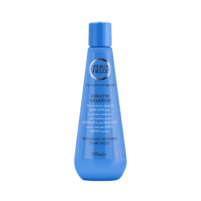 zero frizz keratin shampoo