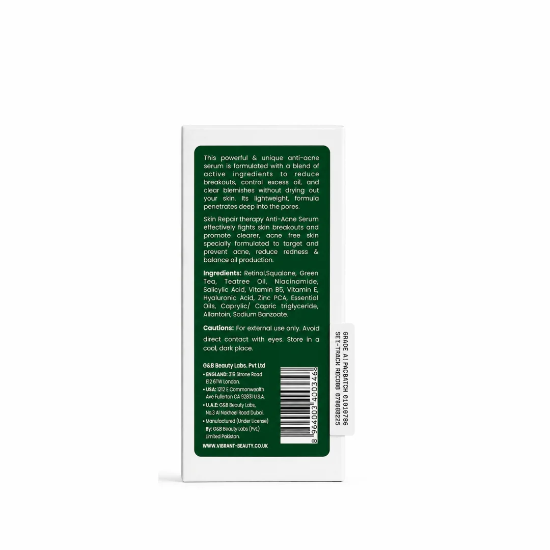 Vibrant Beauty Skin Repair Serum 30ml | Amino Acid & Vitamin C Serum - Image 3