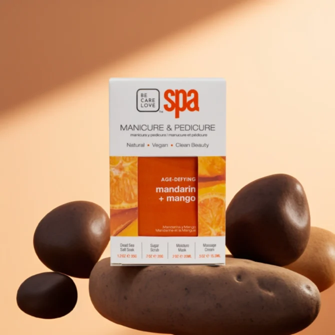 bcl-spa-4-step-mini-kit-mandarin-mango-manicure-pedicure-kit