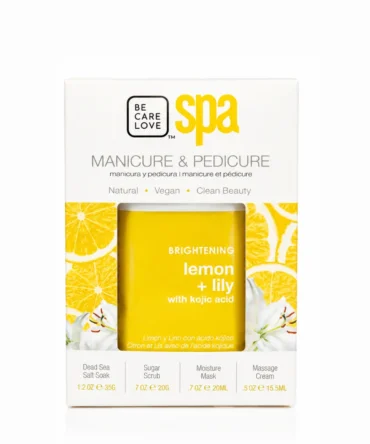 bcl-spa-mini-4-step-set-lemon-lily-brightening-manicure-pedicure