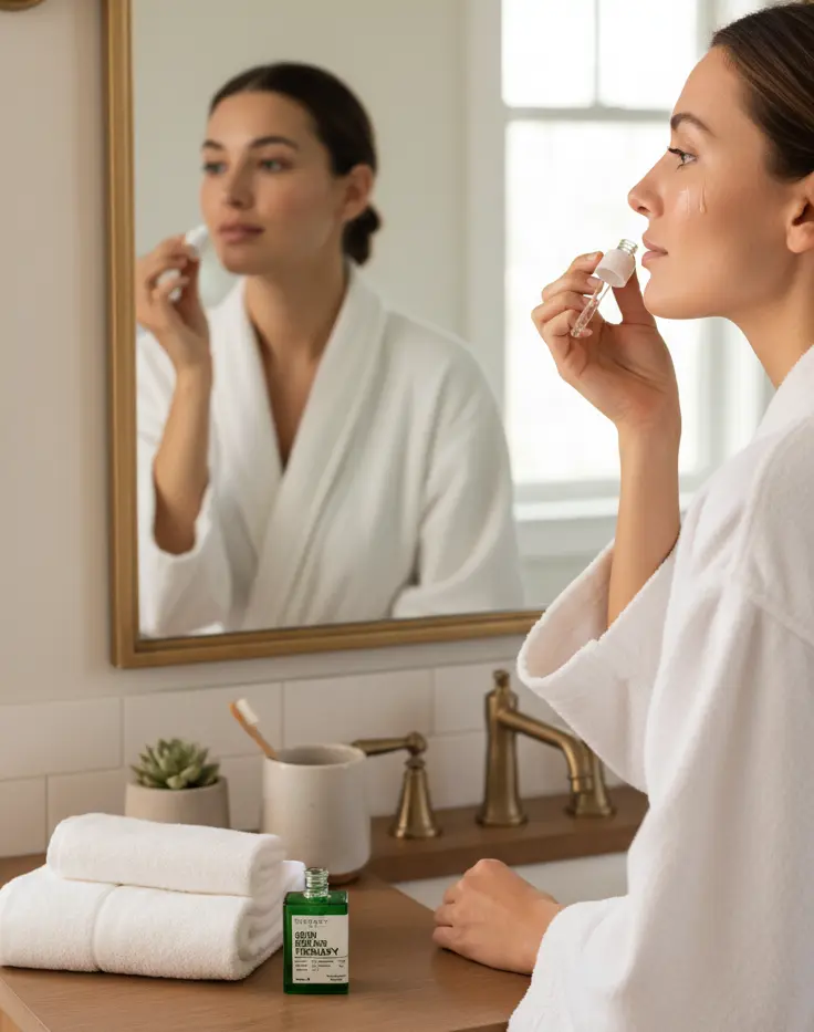 How to apply face serum correctly – step-by-step skincare routine