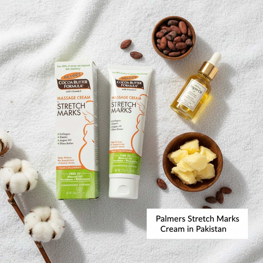 Palmers Stretch Marks Cream in Pakistan – Cocoa Butter Formula for Skin Elasticity