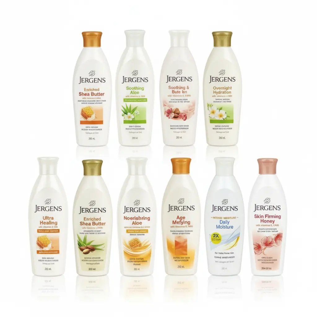 Top 10 Jergens lotion variants available in Pakistan – Ultra Healing, Shea Butter, Aloe, Argan and more