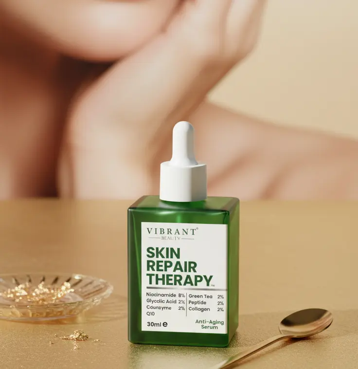 Vibrant Beauty Anti-Aging Serum reduces wrinkles and fine lines