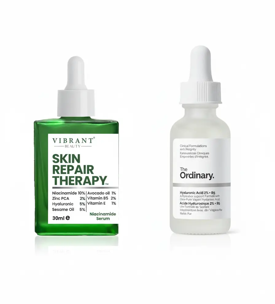 Vibrant Beauty vs The Ordinary Serum comparison – features and results