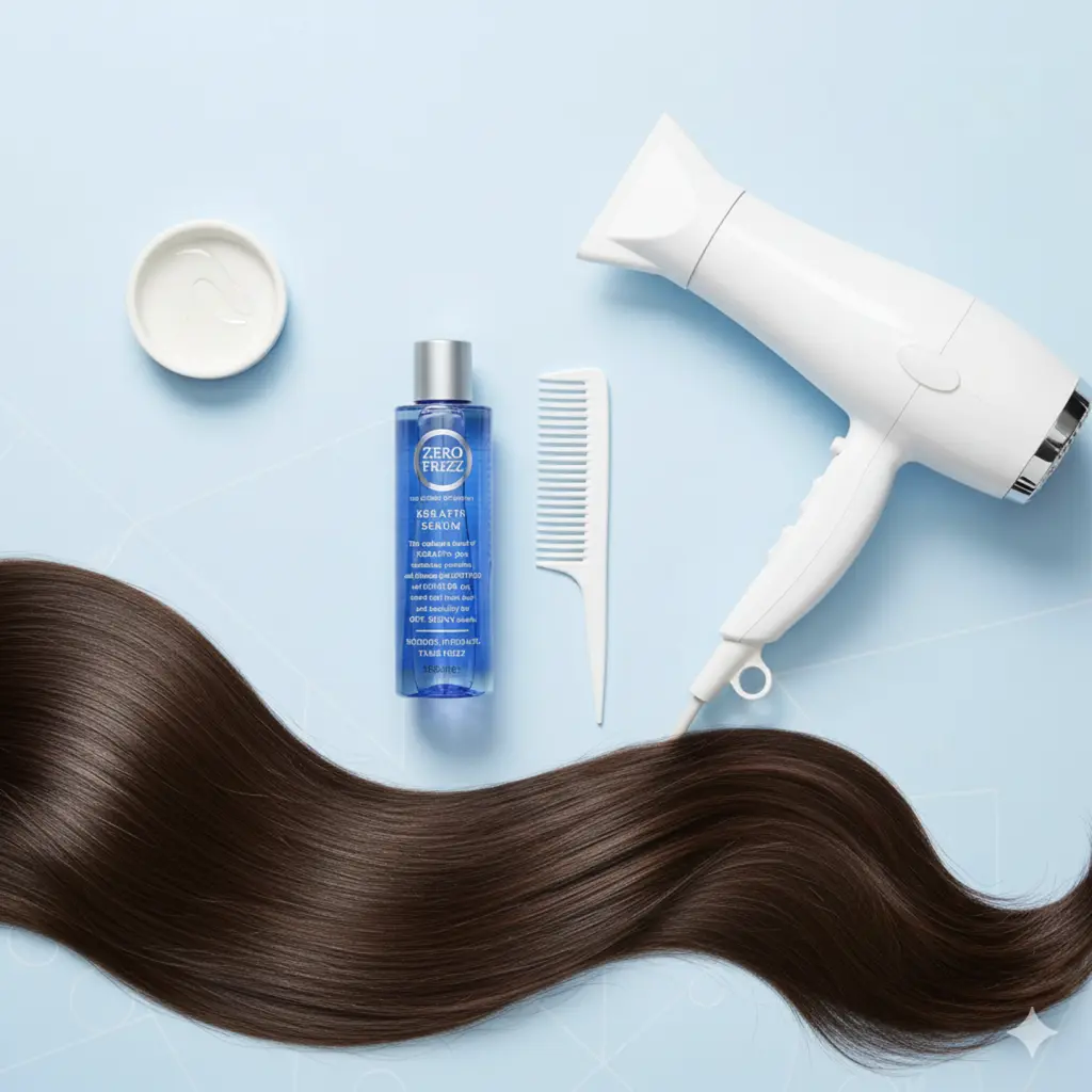 Zero Frizz Hair Serum in Pakistan – smooth frizz-free hair