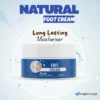 Natural Foot Cream 150gm | for Dry & Cracked Feet - Image 2