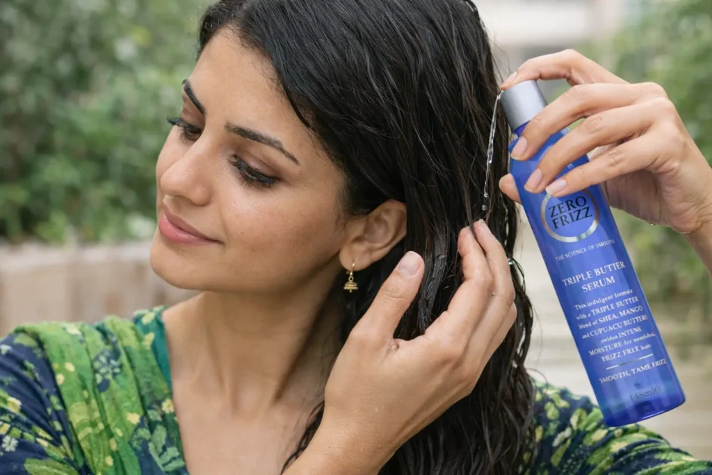 Best serum for frizzy hair in humid weather