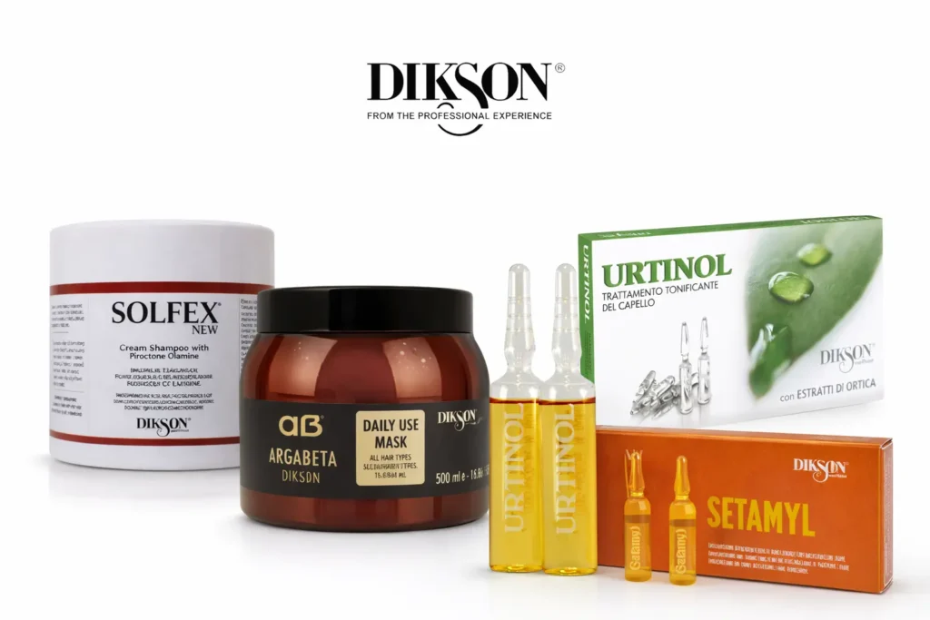 Dikson Italy hair repair products for damaged hair