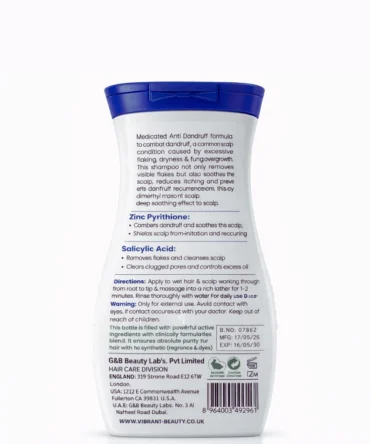 vibrant beauty shampoo anti dandruff description