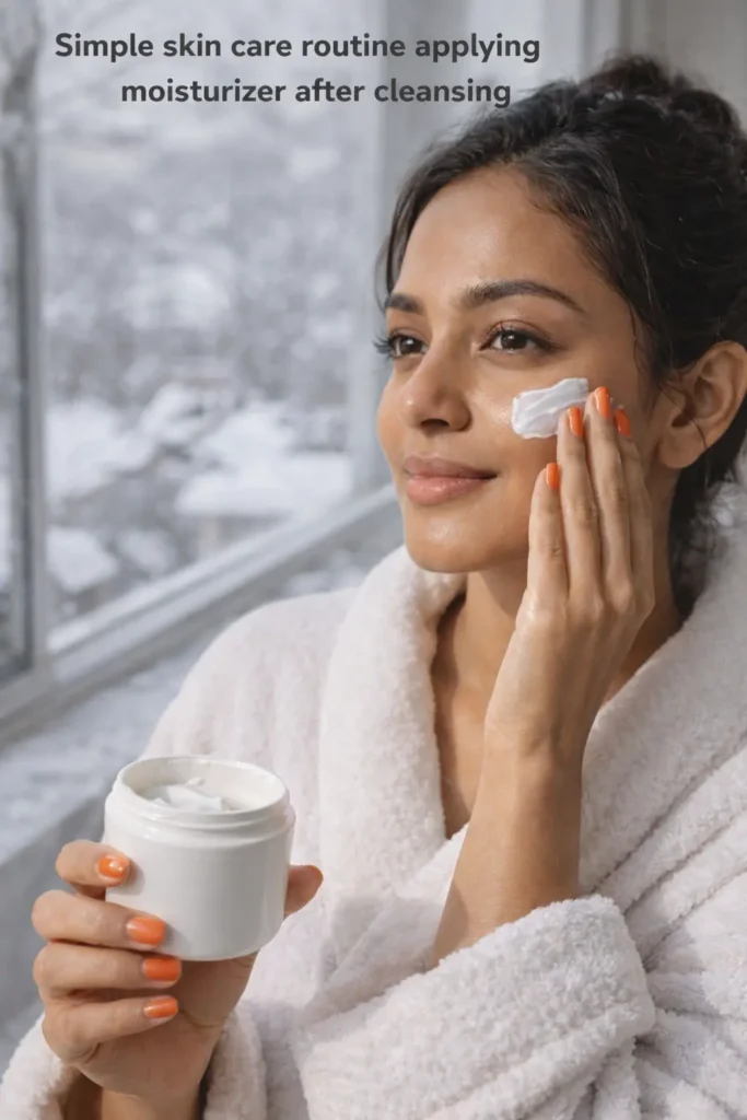 Moisturizing routine for dry skin in Pakistani weather