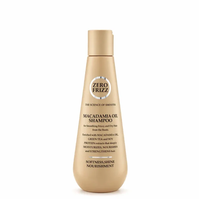 Zirro Rizz Zero Frizz Shampoo Macadamia Oil | for Smooth Hair