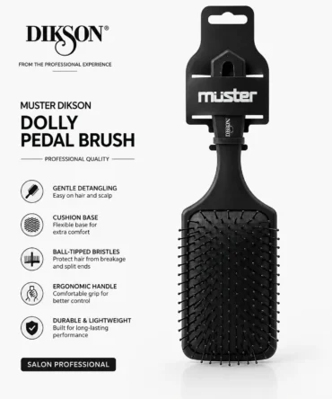 muster-dikson-dolly-pedal-brush-professional-paddle-hair-brush
