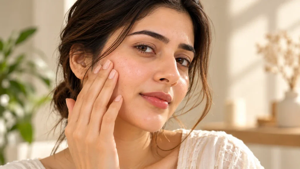 Hydrating vs nourishing skincare products for healthy-looking skin