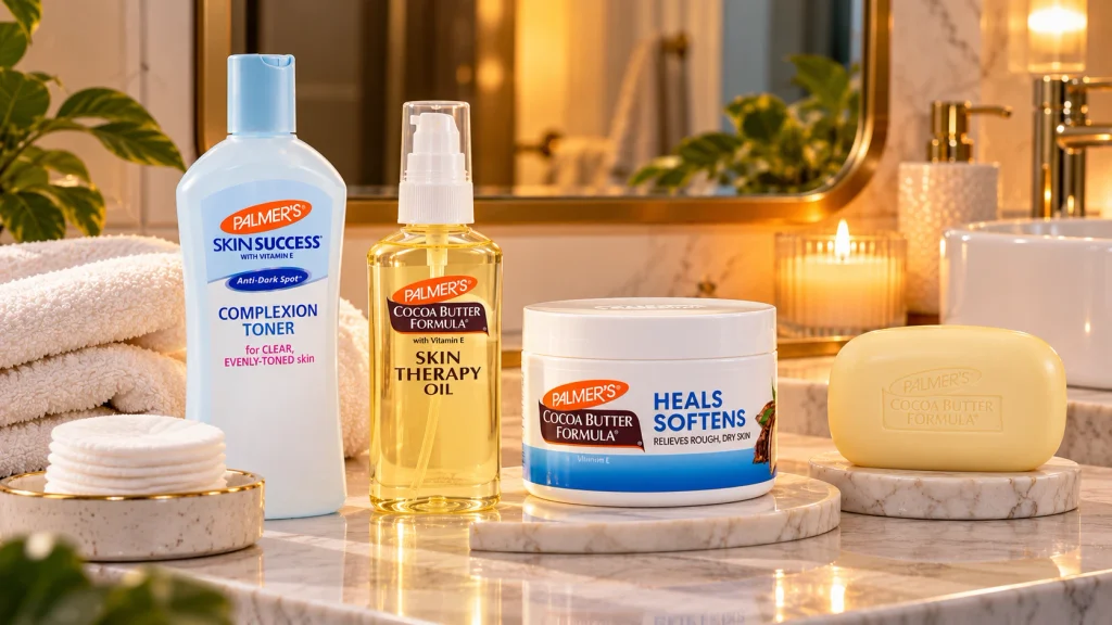 Night skin care routine for cleansing and moisturizing